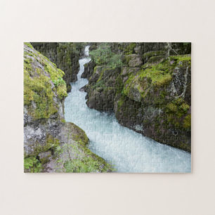 Puzzle Gorge d'Avalanche I dans le parc national de Glaci