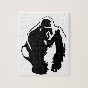 Puzzle Gorilla Pop Art