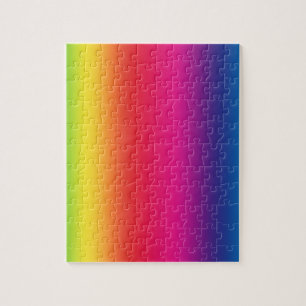 Puzzle Gradient d'arc-en-ciel