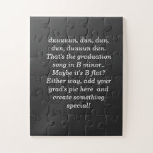 Graduation personnalisée