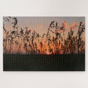 Puzzle grains de coucher de soleil