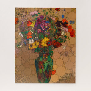 Puzzle Grand Bouquet de fleurs sauvages - Après Odilon Re