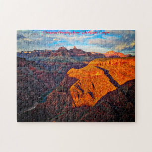 Puzzle Grand Canyon Arizona. Vœux de Noël