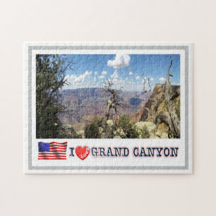 Puzzle Grand Canyon - I Love - États-Unis -