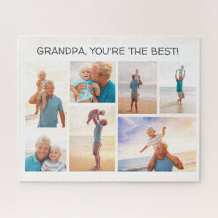 Puzzle Grand-enfant Grand-père Vous êtes le meilleur 7 ph