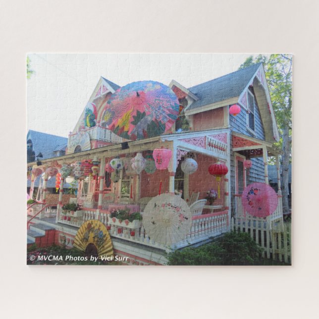 Puzzle Grand Illumination en rose - Vignoble de Martha (Horizontal)
