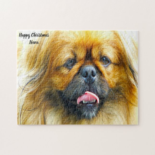 Puzzle Grand-mère de Noël (Horizontal)