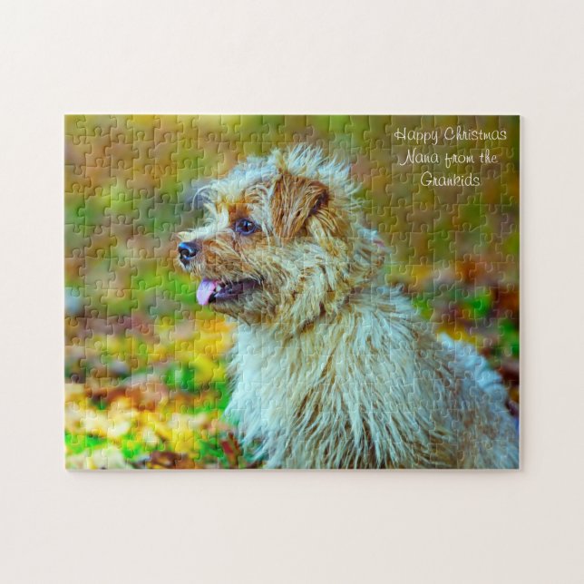 Puzzle Grand-mère de Noël (Horizontal)