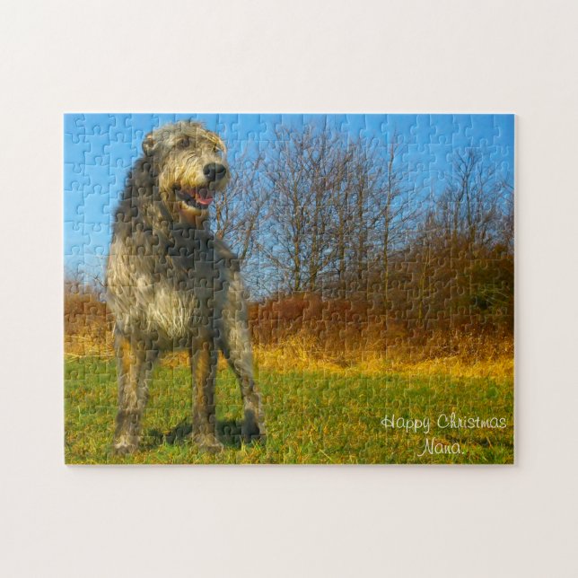 Puzzle Grand-mère de Noël (Horizontal)