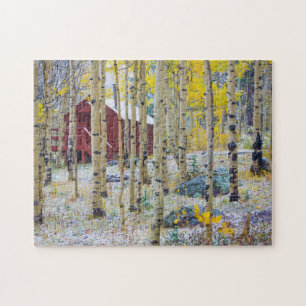 Puzzle Grand Mesa Cabane isolée dans une forêt