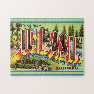 Puzzle Grand Parc de séquoias de Big Basin 11x14