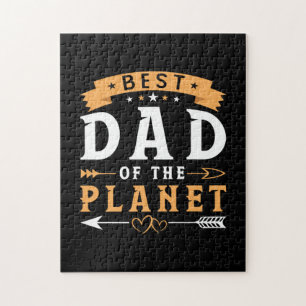 Puzzle Grand-père Cadeau   Meilleur Père De La Planète