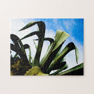 Puzzle Grand Plante en loé avec ciel bleu