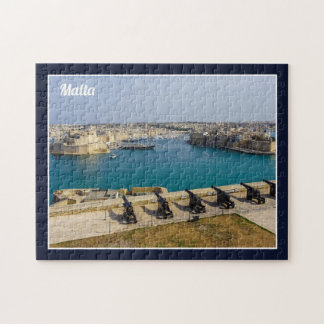Puzzle Grand Port De Malte De La Batterie De Salutage De 