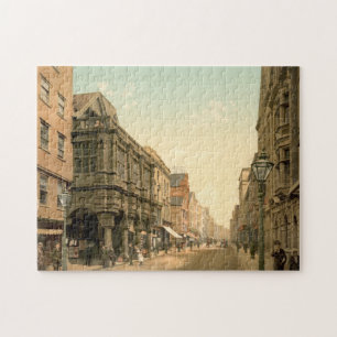 Puzzle Grand-rue, Exeter, Devon, Angleterre
