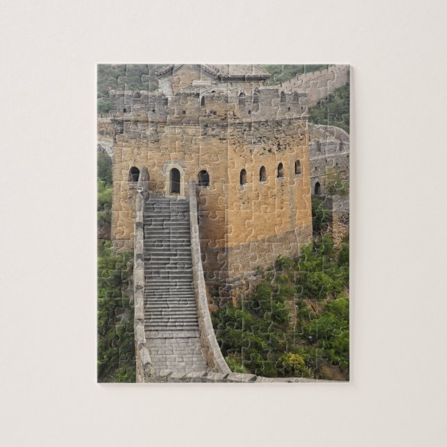 Puzzle Grande Muraille de Chine à Jinshanling, Chine, Asi (Vertical)