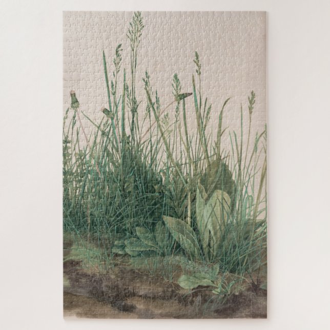 Puzzle Grande pièce de Turf (par Albrecht Dürer) (Vertical)