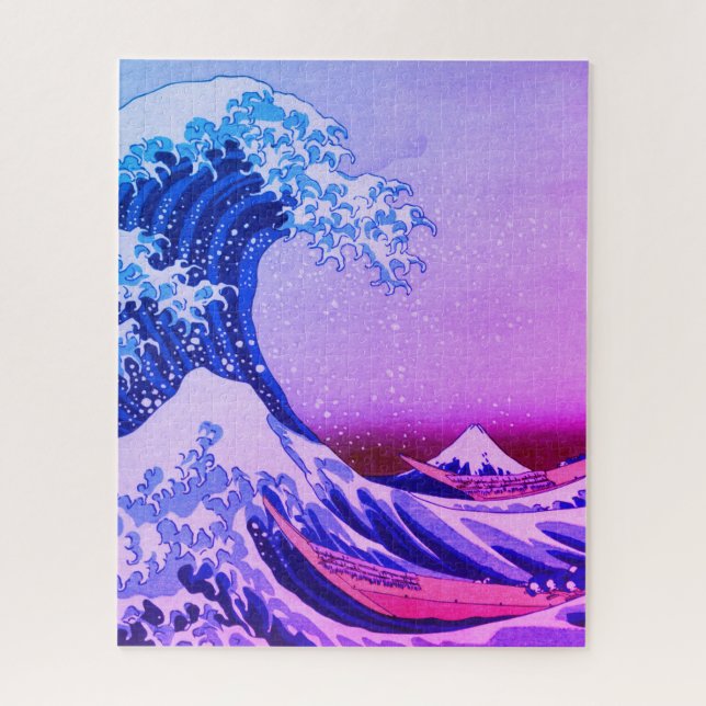 Puzzle Grande vague au large de Kanagawa & Art japonais / (Vertical)