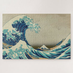 Puzzle Grande vague au large de Kanagawa & Art japonais /