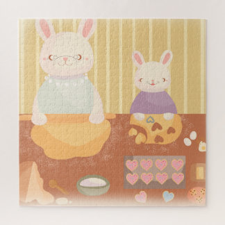 Puzzle Grandma Baking Cookies