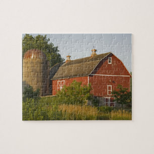 Puzzle Grange rouge du Midwest
