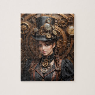 Puzzle Graphique inspiré Steampunk