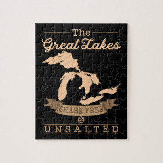 Puzzle Great Gakes Shark Free Unsaled Michigan Gift