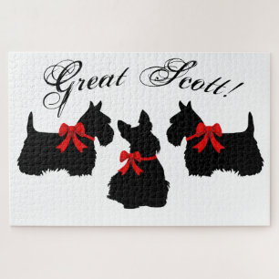 Puzzle "Great Scott !", Scottish Terrier dog/Scotland dog