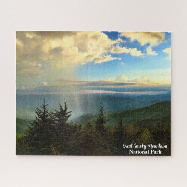 Puzzle Great Smoky Mountains Parc national Clingmans Dome (Horizontal)