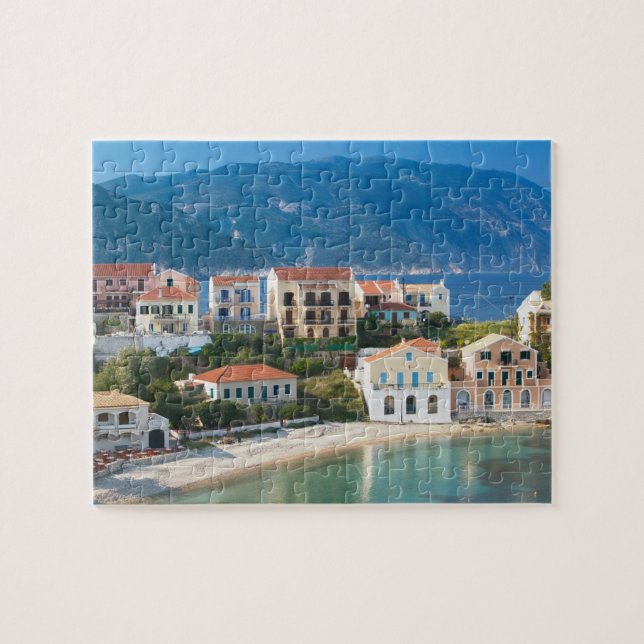 Puzzle GRÈCE, Ioniennes, KEFALONIA, Assos :2 (Horizontal)