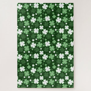 Puzzle Green Shamrock