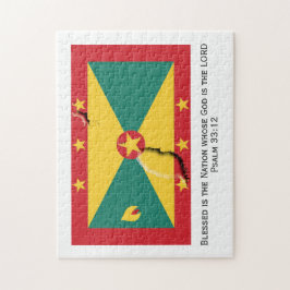 Puzzle GRENADA | Blessed Nation | DRAPEAU GRENADIEN