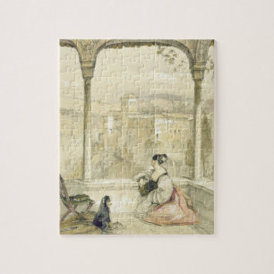 Puzzle Grenade (Alhambra), plaquent 9 des 'croquis de