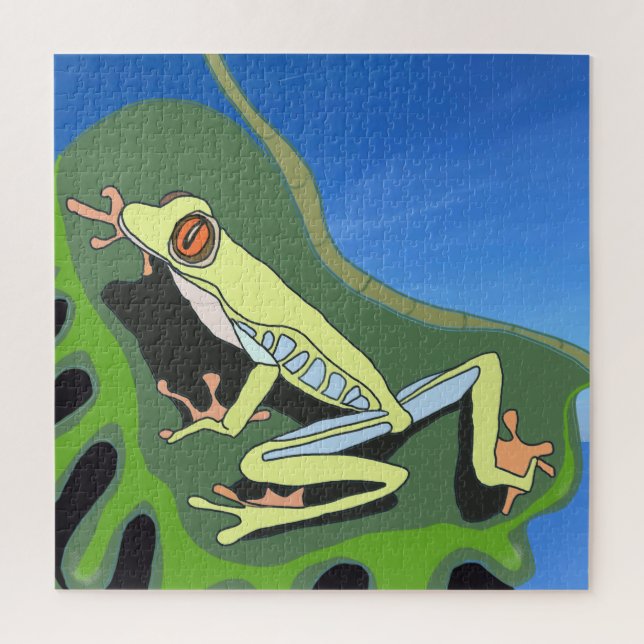 Puzzle Grenouille Escalade (Vertical)