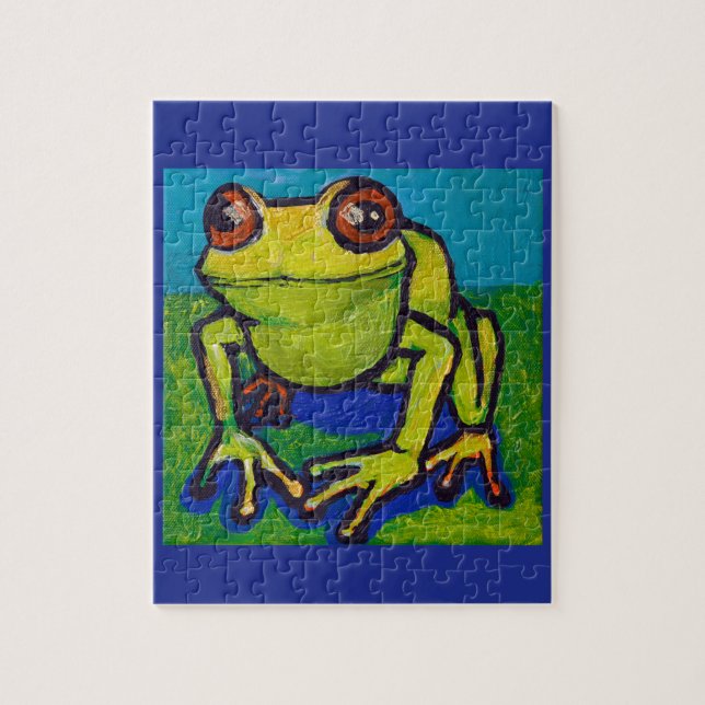 Puzzle Grenouille heureuse (Vertical)