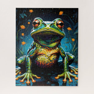Puzzle Grenouille nocturne
