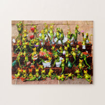 Grenouilles amusantes