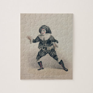 Puzzle Grimaldi comme Scaramouche, du dell'Ar de Commedia