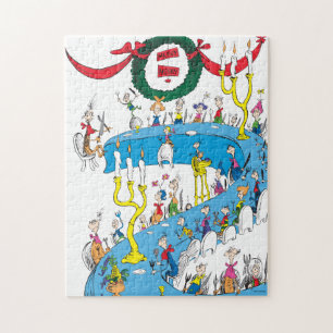 Puzzle Grinch Classique Fête Joyeuse Joyeuse