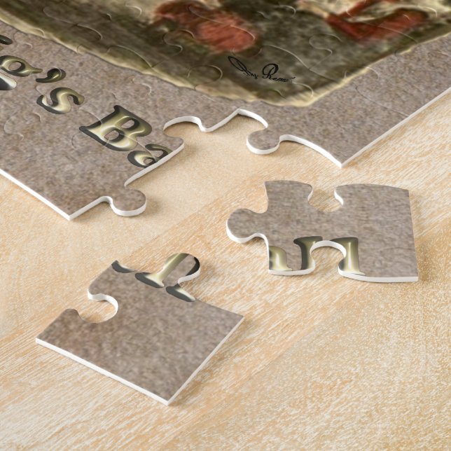 Puzzle Grippe-sou de Noël - un chant de Noël (Côté)