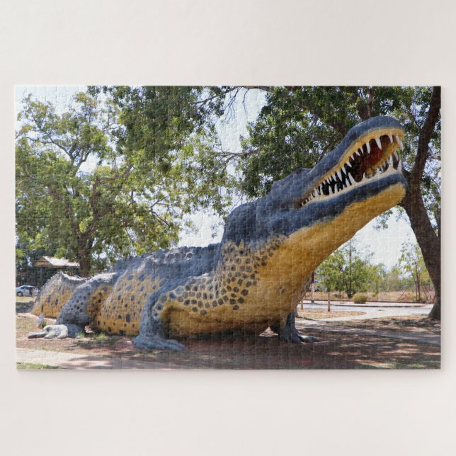 Puzzle Gros Crocodile, Wyndham, Australie occidentale (Horizontal)