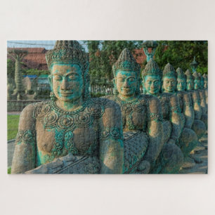 Puzzle Gros plan sur les sculptures d'artistes