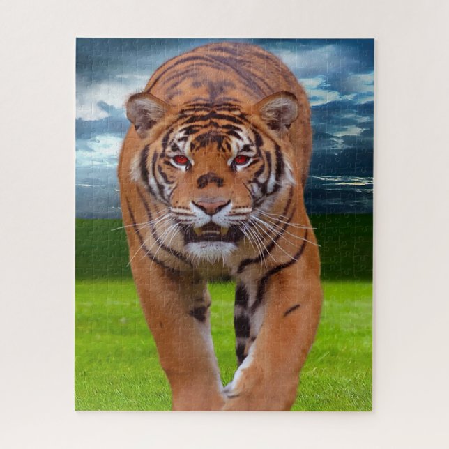 Puzzle Gros Tigers. (Vertical)