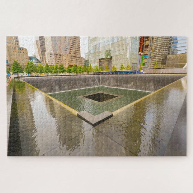 Puzzle Ground Zero Water Feature New York (Horizontal)