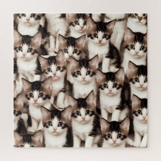 Puzzle Groupe de chatons mignons