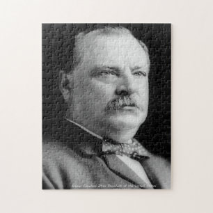 Puzzle Grover Cleveland 22e président de l'Amérique.