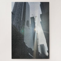 Grue de construction de gratte-ciels New York City