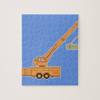 Puzzle Grue lourde d'équipement de transport