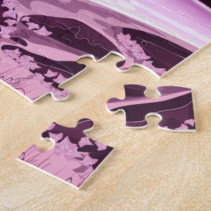 Puzzle Grues dans le jardin coréen