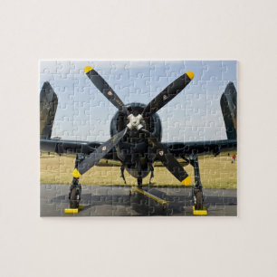 Puzzle Grumman F8F Bearcat chasseur embarqué de la marine